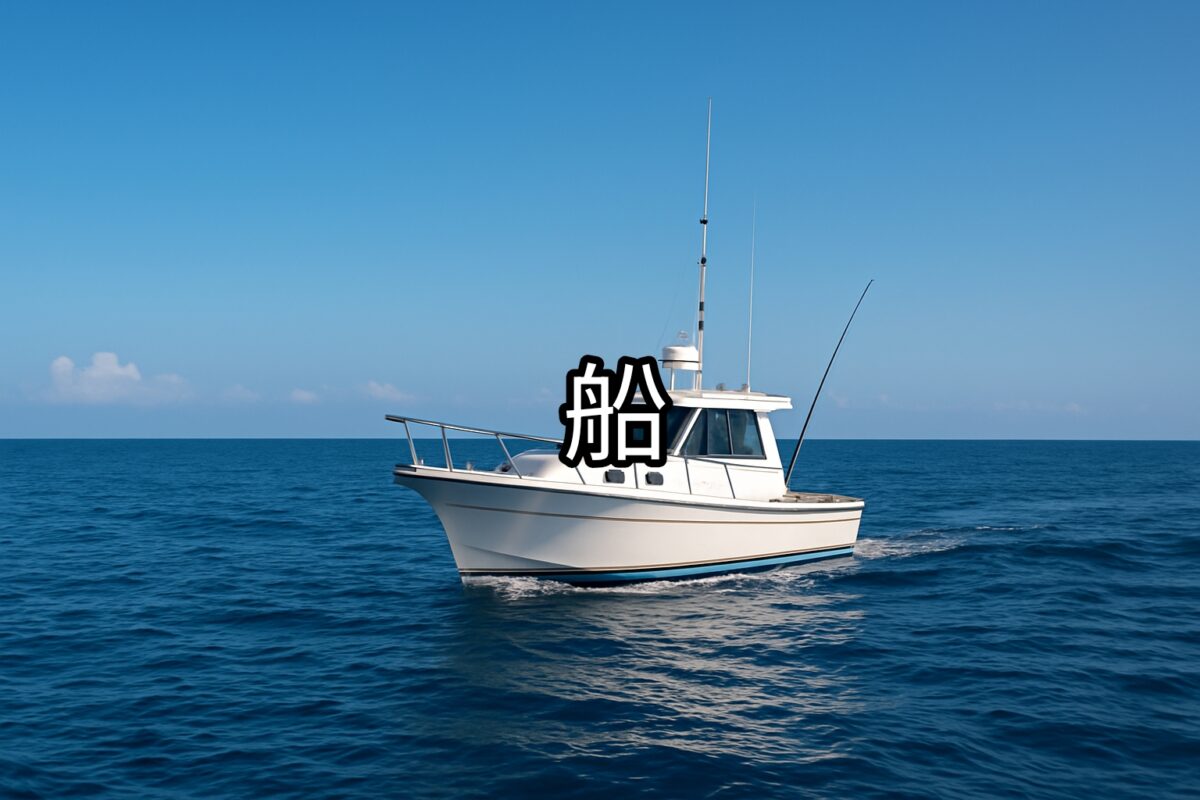 海に浮かぶ船の写真