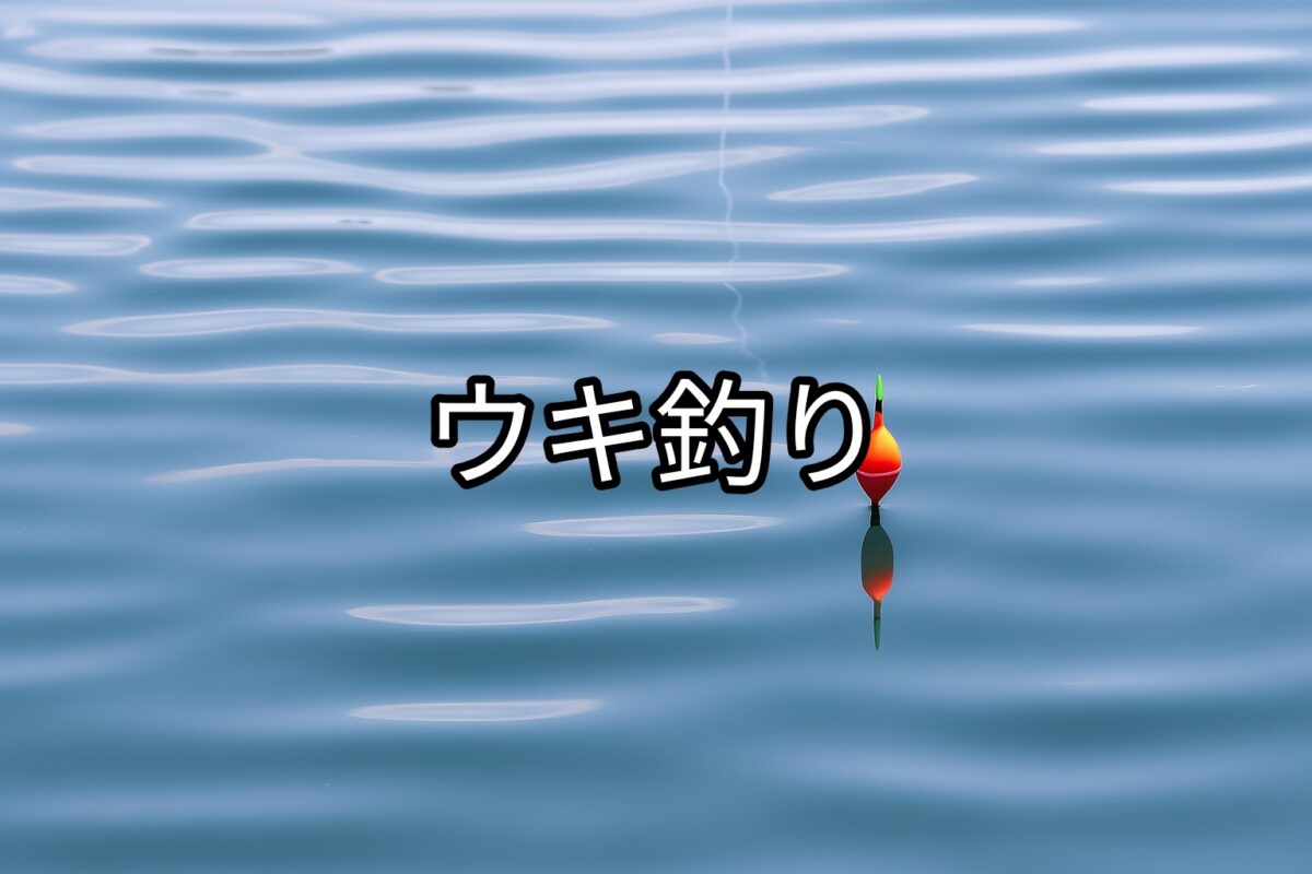海に浮かぶウキの写真