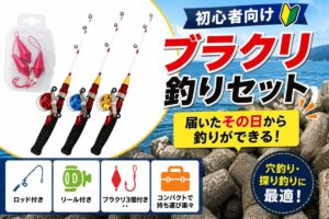 ブラクリ釣りセットのアイキャッチ画像