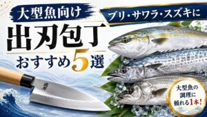 ブリ・サワラ・スズキ向け出刃包丁おすすめ5選のアイキャッチ画像