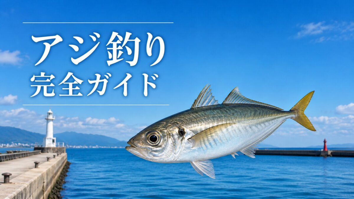 アジ釣り完全ガイドのアイキャッチ画像