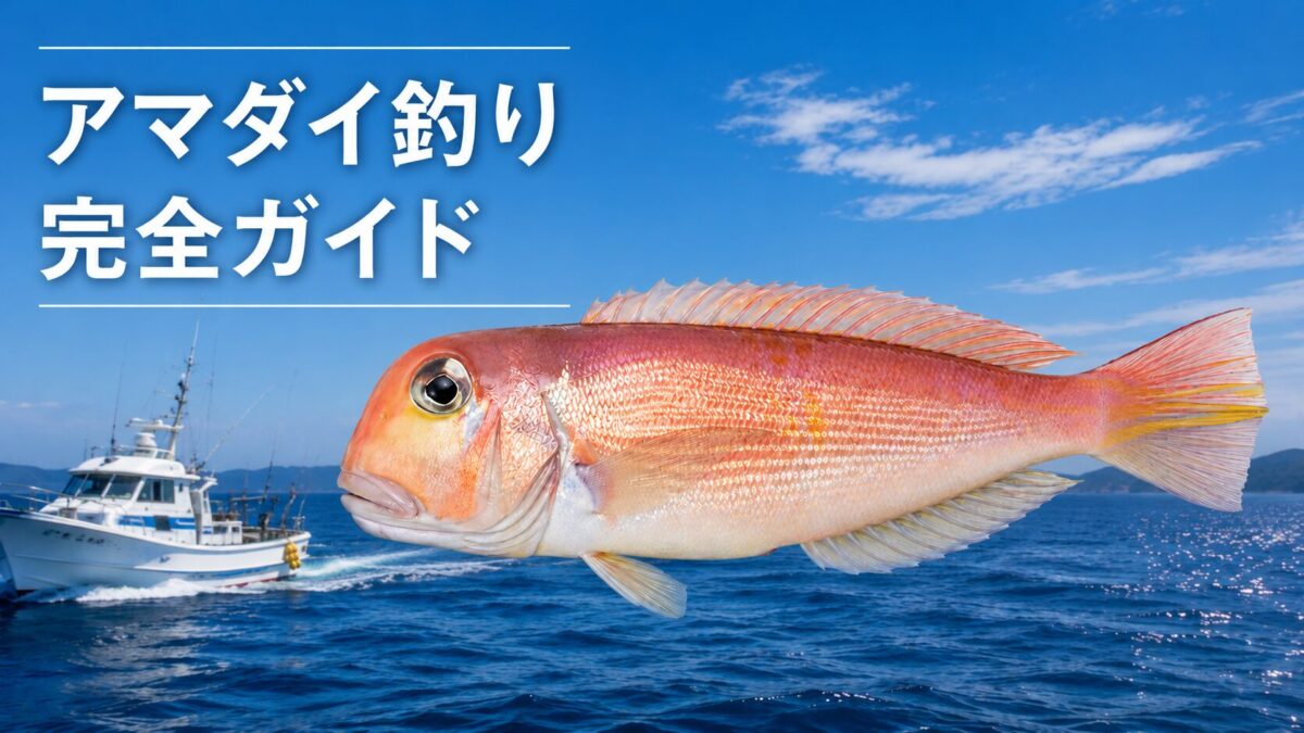 アマダイ釣り完全ガイドのアイキャッチ画像
