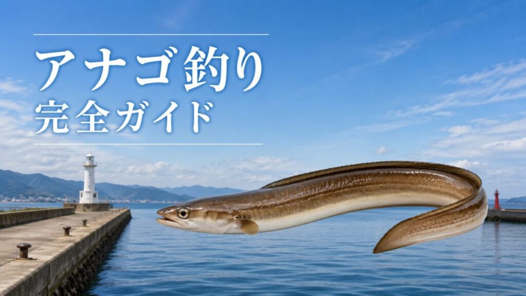 アナゴ釣り完全ガイドのアイキャッチ画像