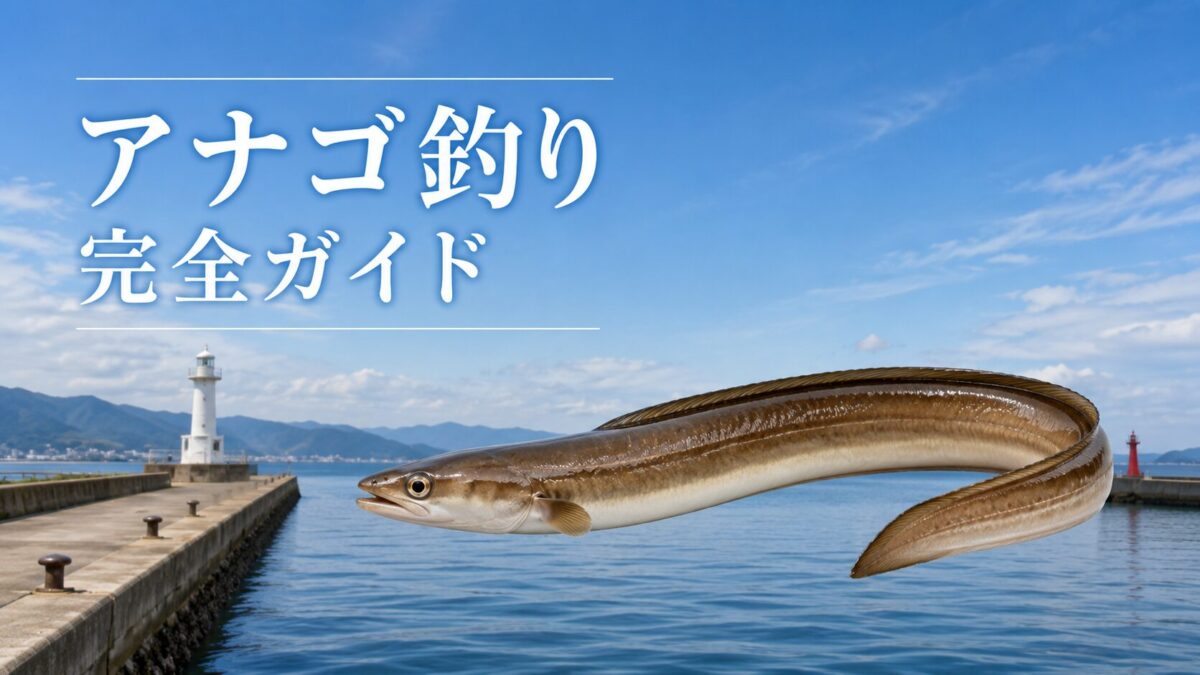 アナゴ釣り完全ガイドのアイキャッチ画像