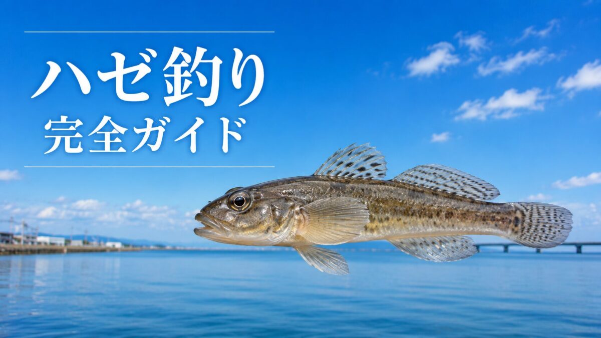 ハゼ釣り完全ガイドのアイキャッチ画像