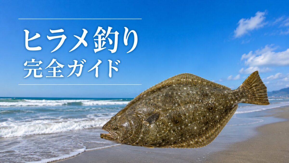 ヒラメ釣り完全ガイドのアイキャッチ画像