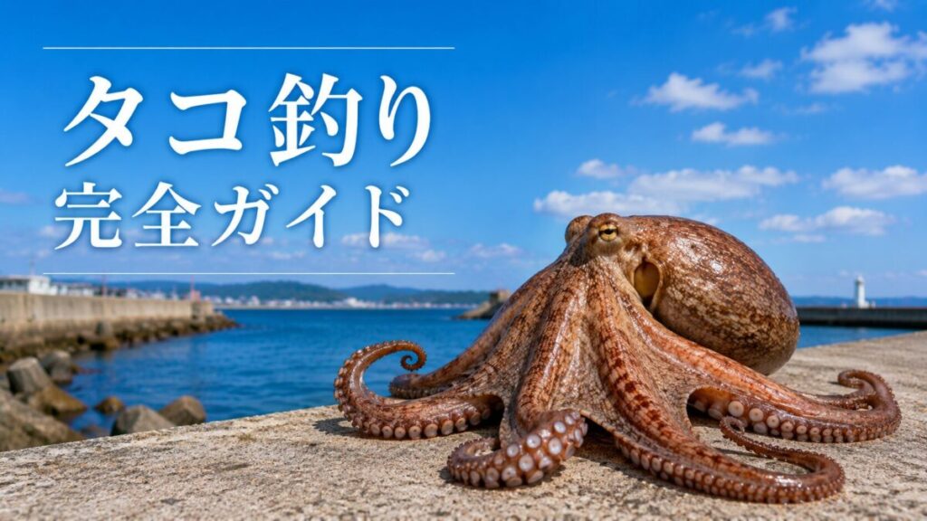 タコ釣り完全ガイドのアイキャッチ画像
