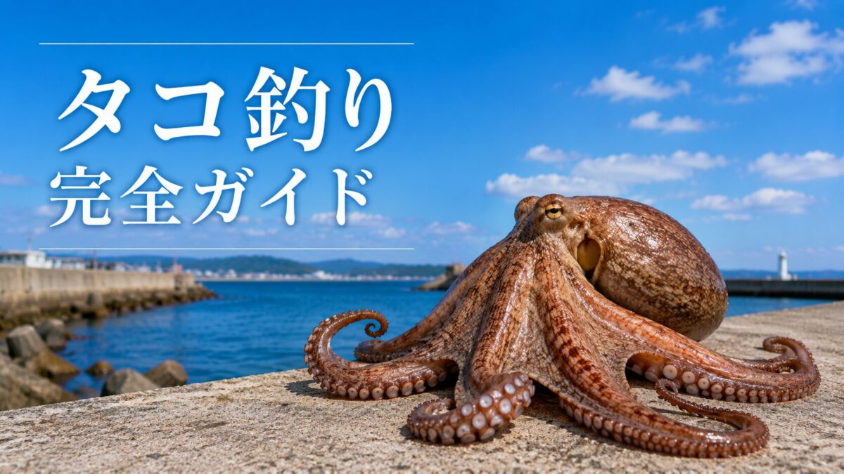 タコ釣り完全ガイドのアイキャッチ画像
