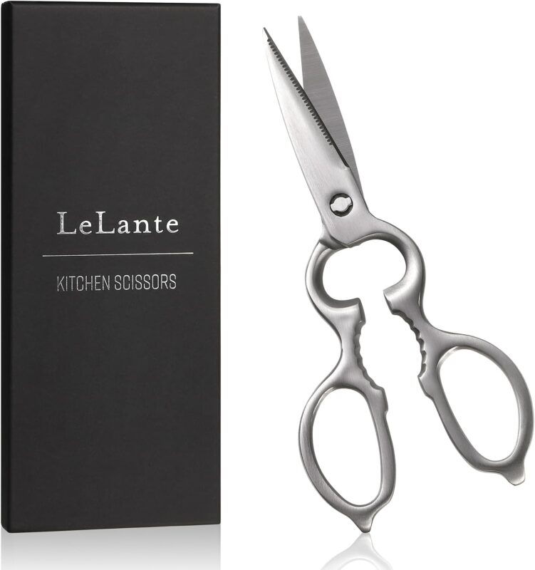 LeLante オールステンレスキッチンバサミ