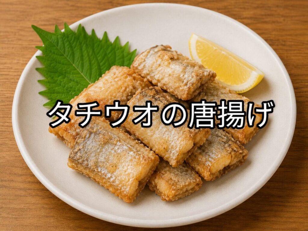 タチウオの唐揚げのアイキャッチ画像