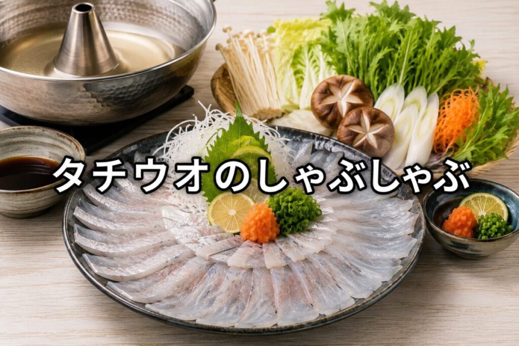 タチウオのしゃぶしゃぶのアイキャッチ画像