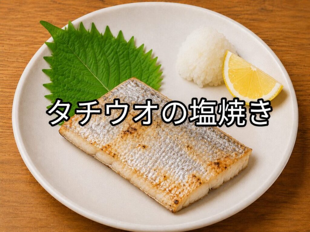 タチウオの塩焼きのアイキャッチ画像
