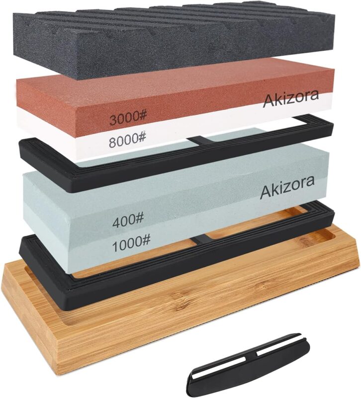 Akizora 砥石セット 400 1000 3000 8000