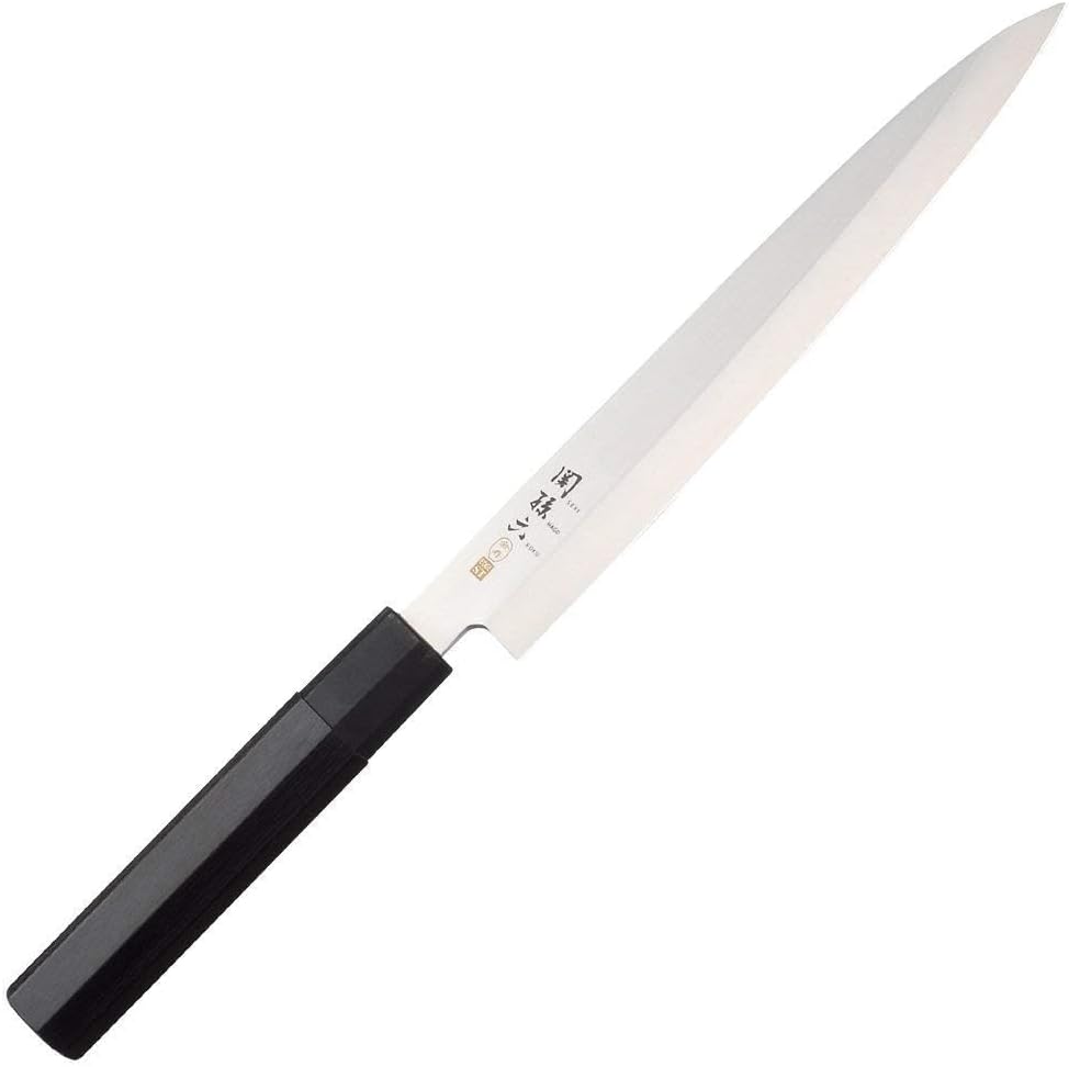 貝印 関孫六 金寿 ステンレス 柳刃包丁 180mm