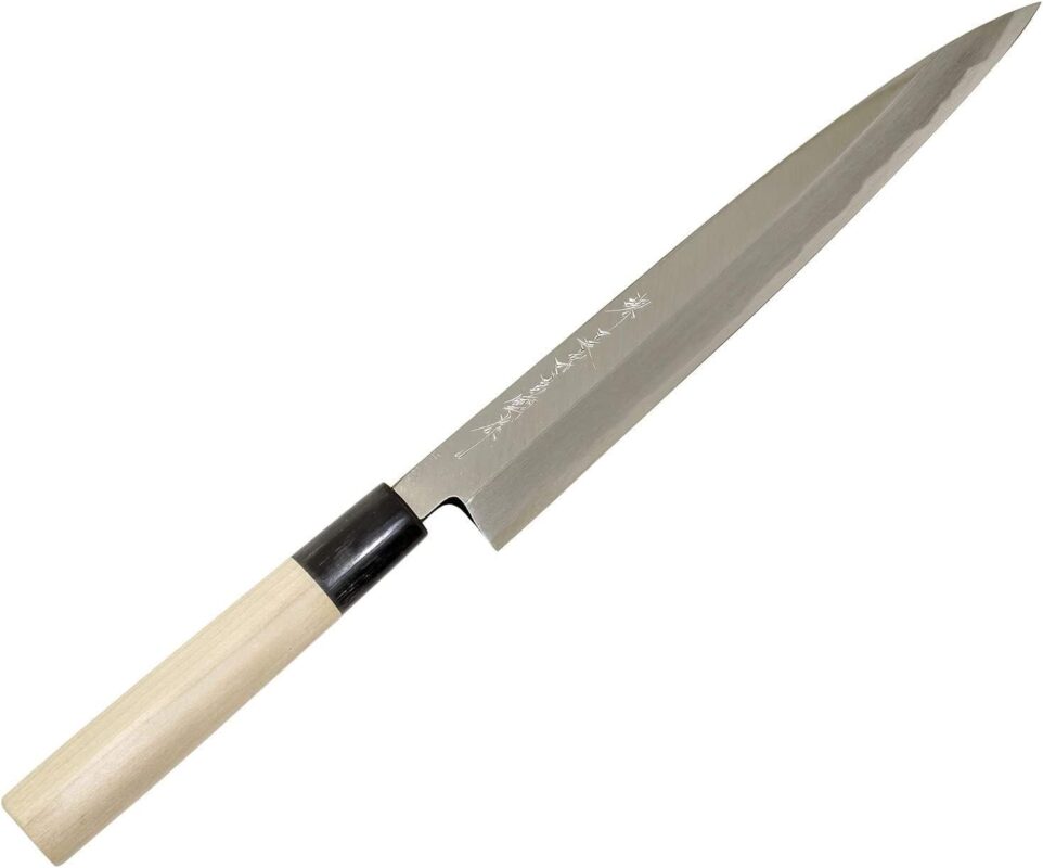 堺一文字吉國 柳刃包丁 240mm 白二鋼