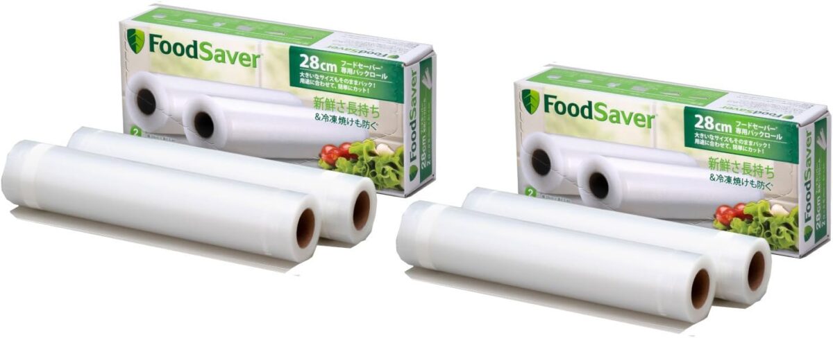 FoodSaver 真空パックロール 28cm 4本セット PRBT2