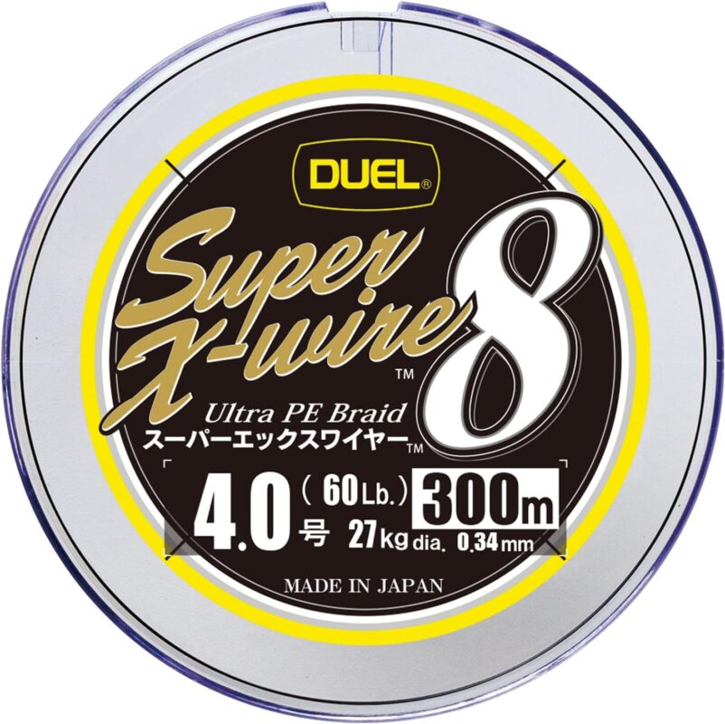 DUEL スーパーエックスワイヤー8 H3623N-5CR 300m 4.0号