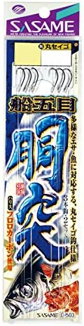 ささめ針 D-503 船五目 胴突仕掛 10号