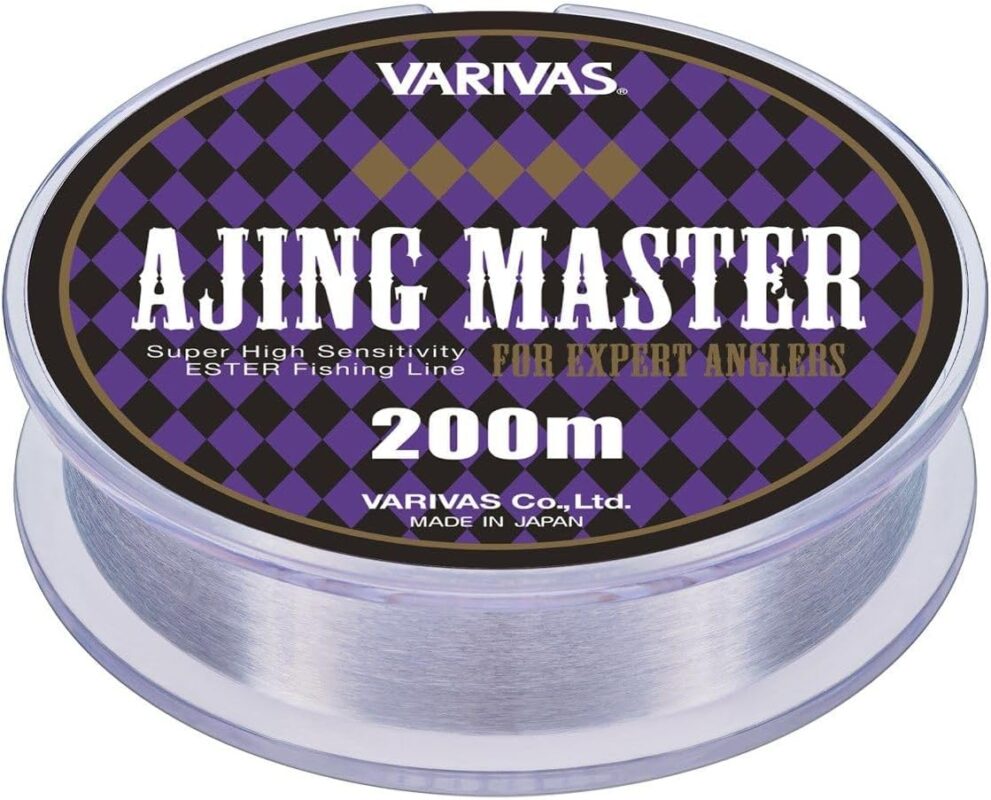 VARIVAS アジングマスター エステル 200m 0.4号 2.1lb クリア