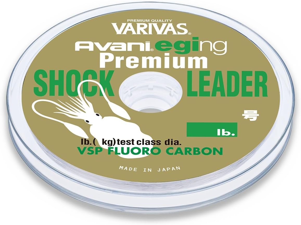VARIVAS アバニ エギング プレミアム ショックリーダー VSPフロロカーボン 30m 2.5号 12lb ナチュラル