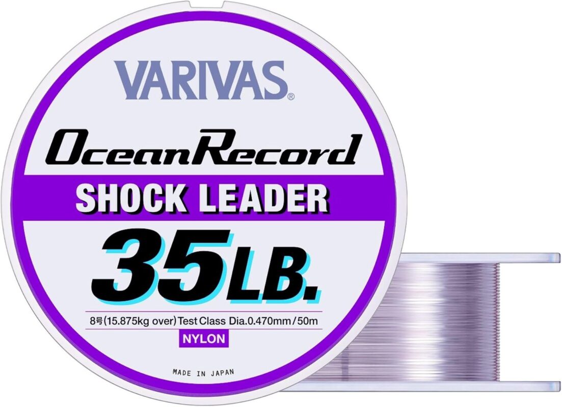 VARIVAS オーシャンレコード ショックリーダー 50lb 12号 50m