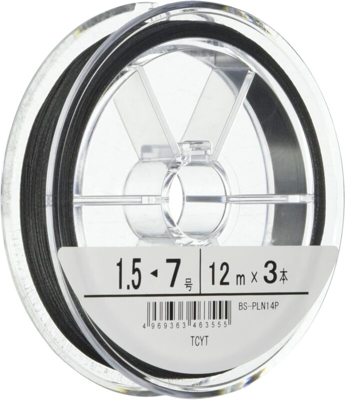 シマノ スピンパワー テーパーちから糸 EX4 PE 0.8号 12m×3 PL-N14P