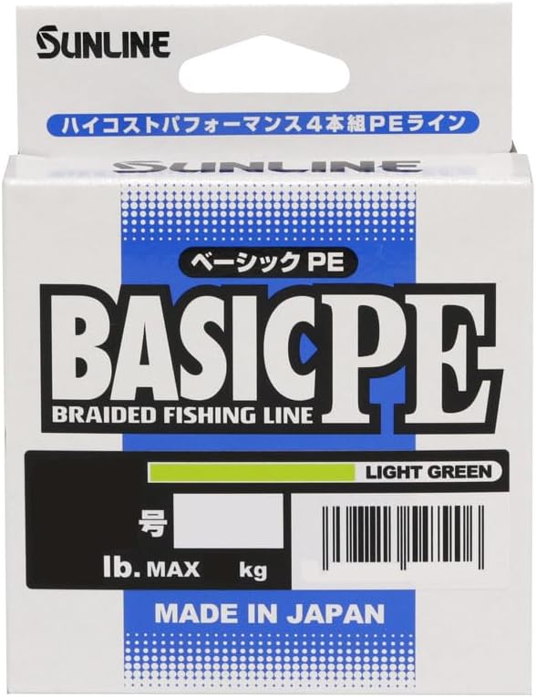 サンライン BASIC PE 1号 200m マルチカラー