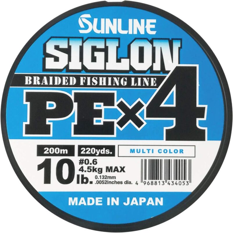 サンライン SIGLON PE×4 0.6号 200m マルチカラー