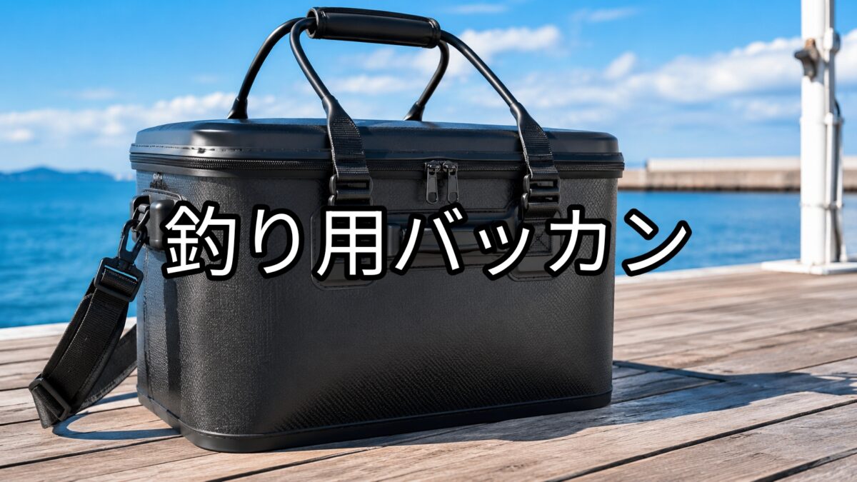 釣り用バッカンの画像