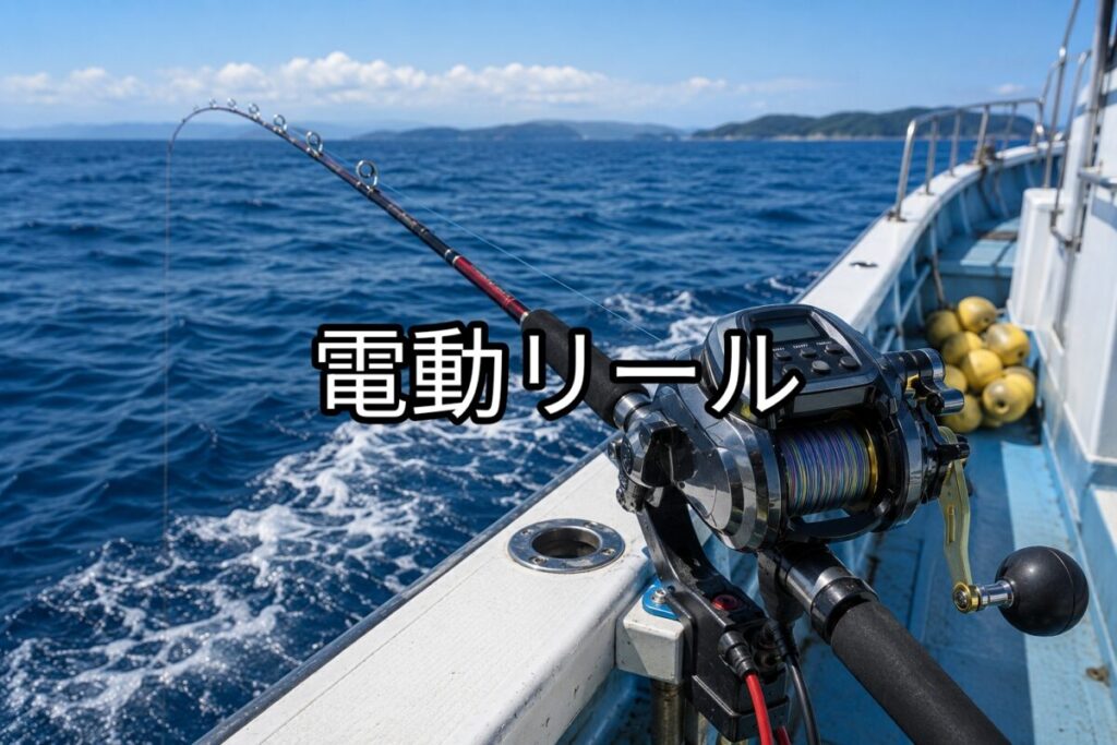 電動リールの画像