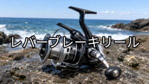 レバーブレーキリールの画像