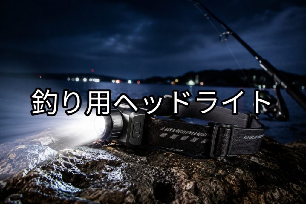 釣り用ヘッドライトの画像