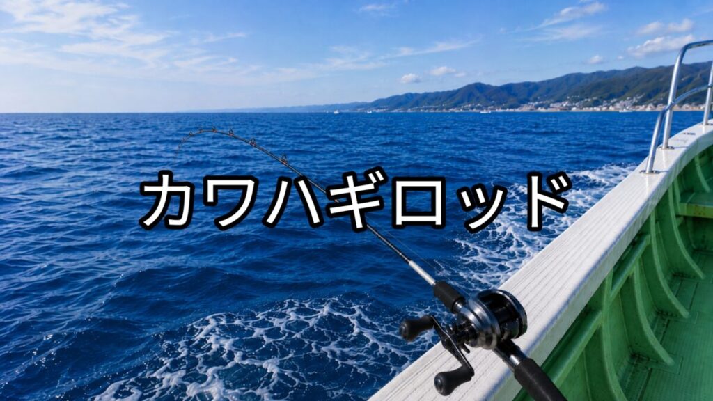 カワハギロッドの画像