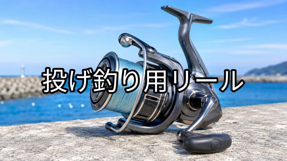 投げ釣り用リールの画像