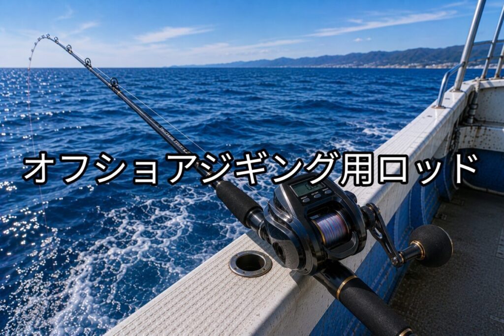 オフショアジギング用ロッドの画像
