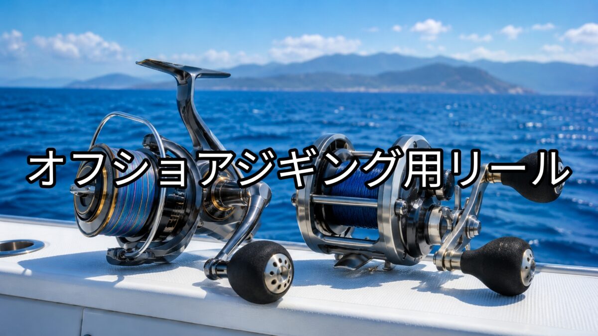 オフショアジギング用リールの画像