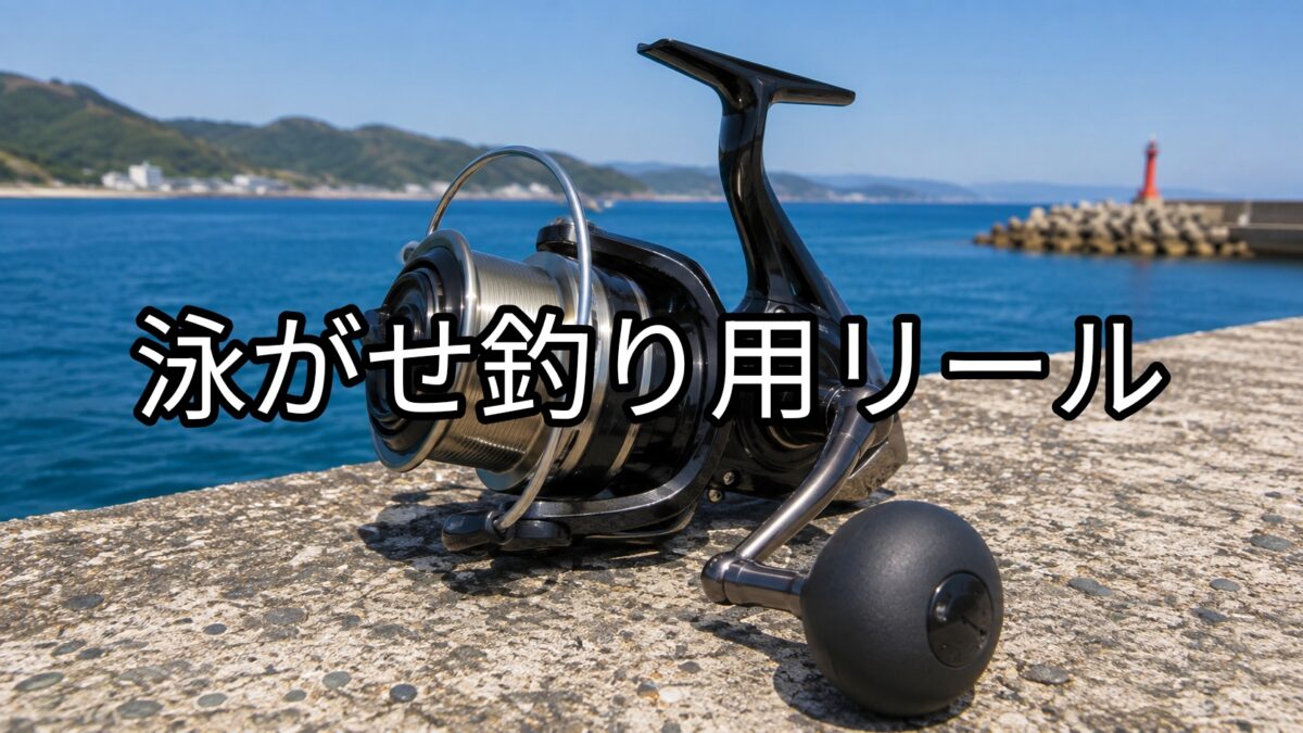 泳がせ釣り用リールの画像
