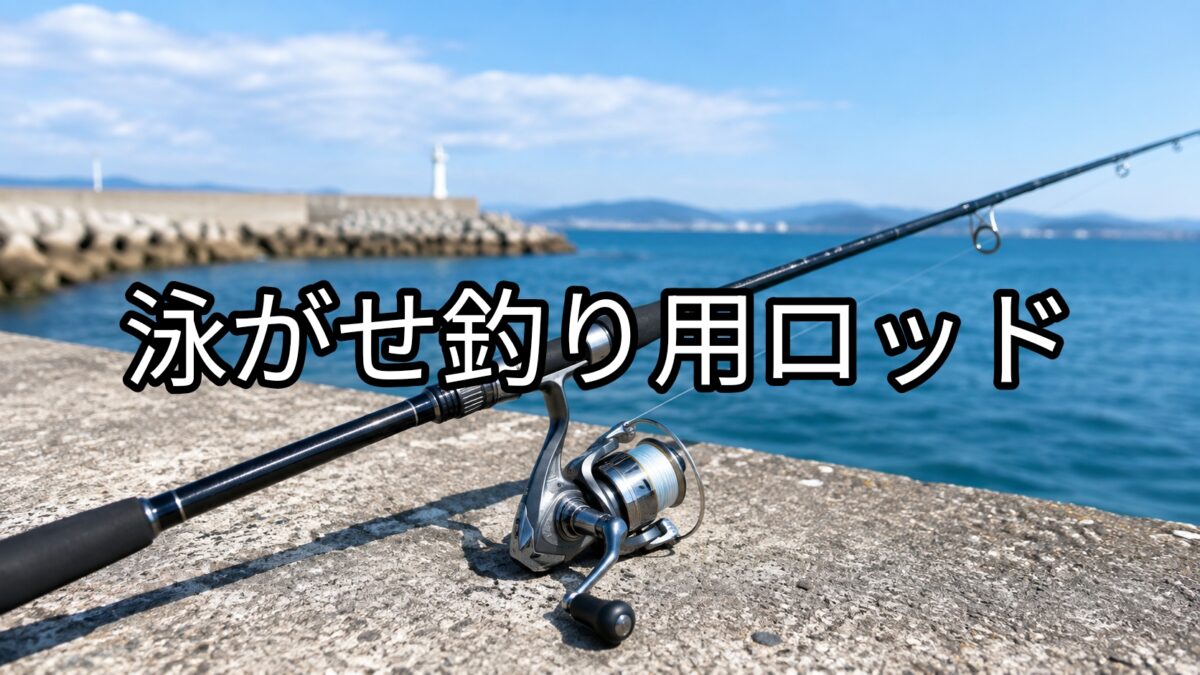 泳がせ釣り用ロッドの画像