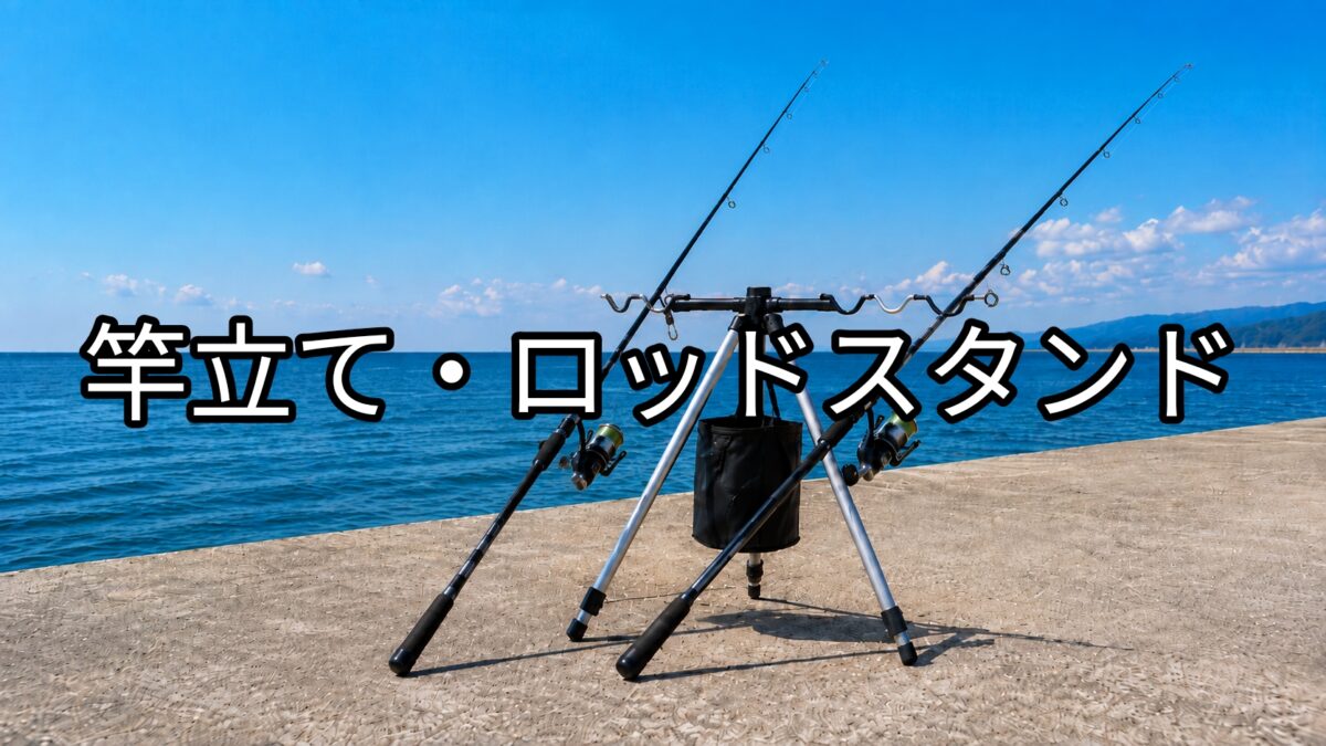 竿立て・ロッドスタンドの画像