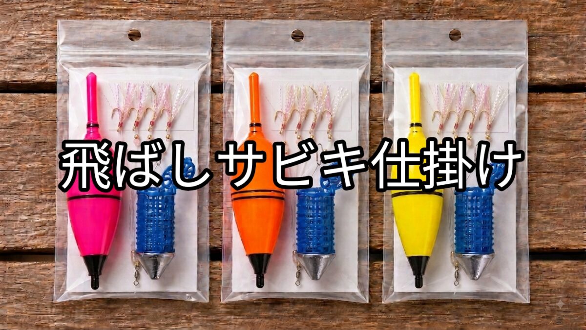 飛ばしサビキ仕掛けの画像