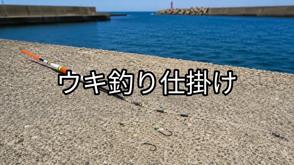 ウキ釣り仕掛けの画像