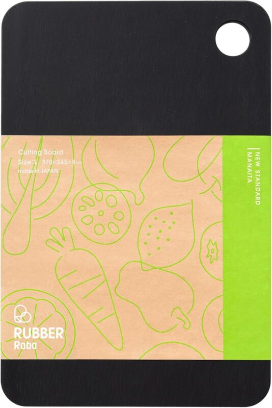 ノボダ RUBBER Raba ラバラバ カッティングボード L ブラック NBD003