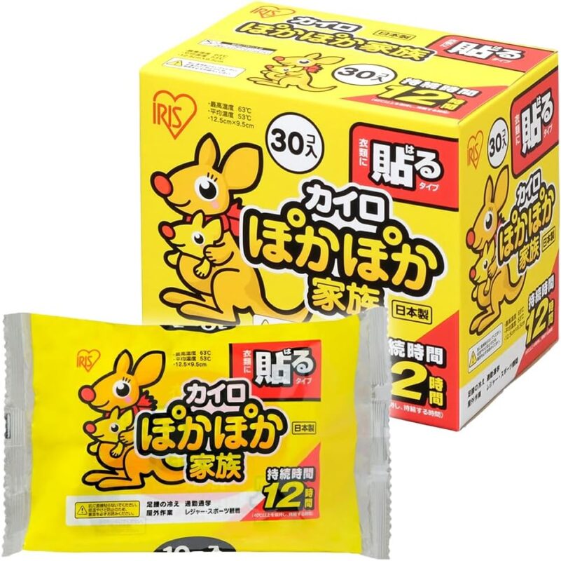 アイリスオーヤマ ぽかぽか家族 貼るレギュラー 30個入り PKN-30HR