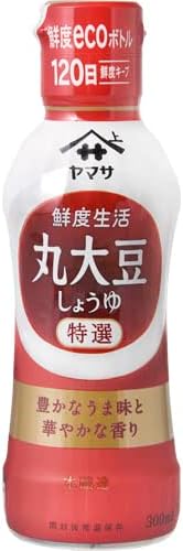 ヤマサ 鮮度生活 特選丸大豆しょうゆ 300ml