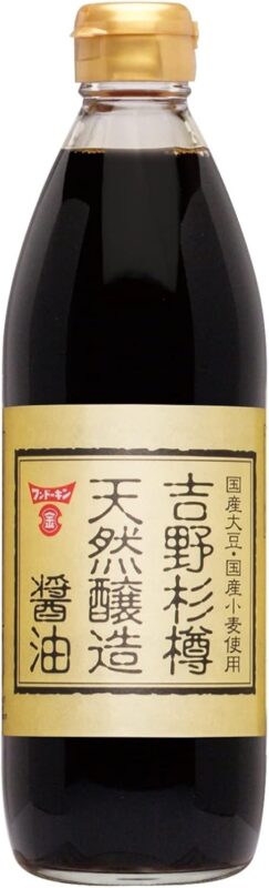 フンドーキン 吉野杉樽天然醸造醤油 500ml
