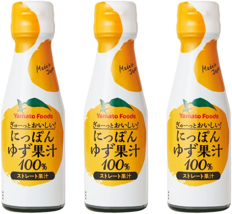 ヤマトフーズ ぎゅーっとおいしい！にっぽんゆず果汁100% 100ml