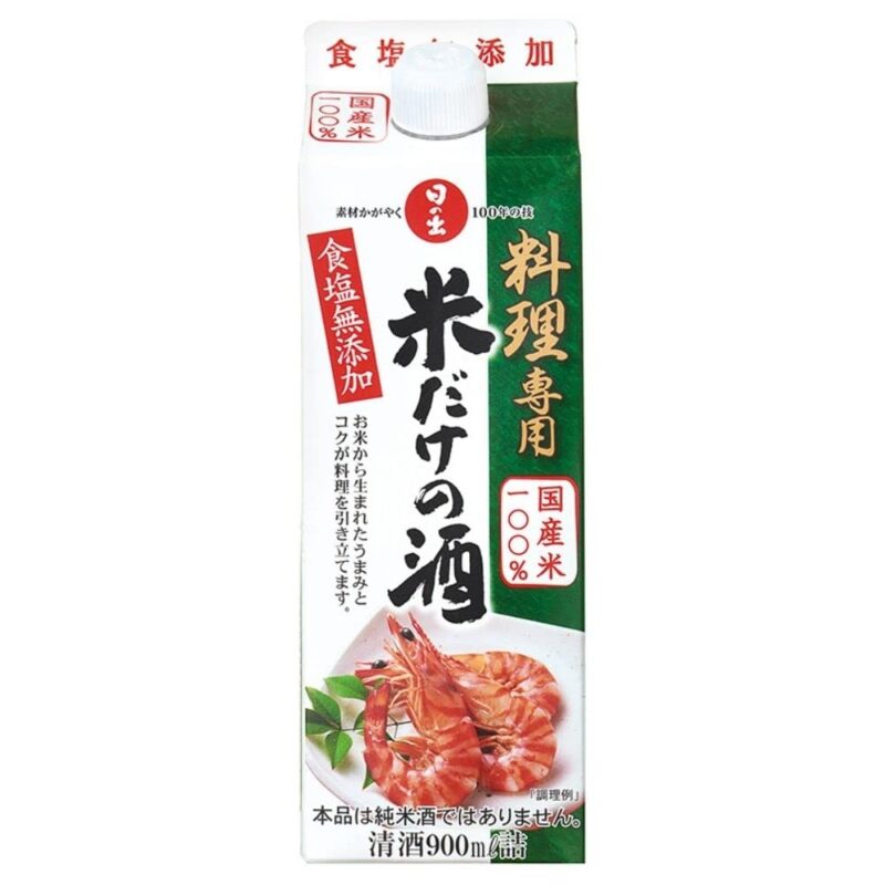 日の出 料理専用米だけの酒 スリムパック 900ml