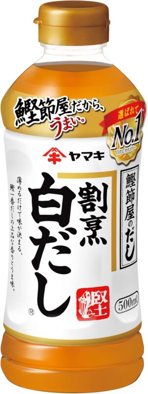 ヤマキ 割烹白だし 500ml