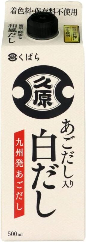 久原醤油 あごだし入り白だし 500ml