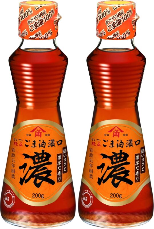 かどや 純正ごま油濃口 200g